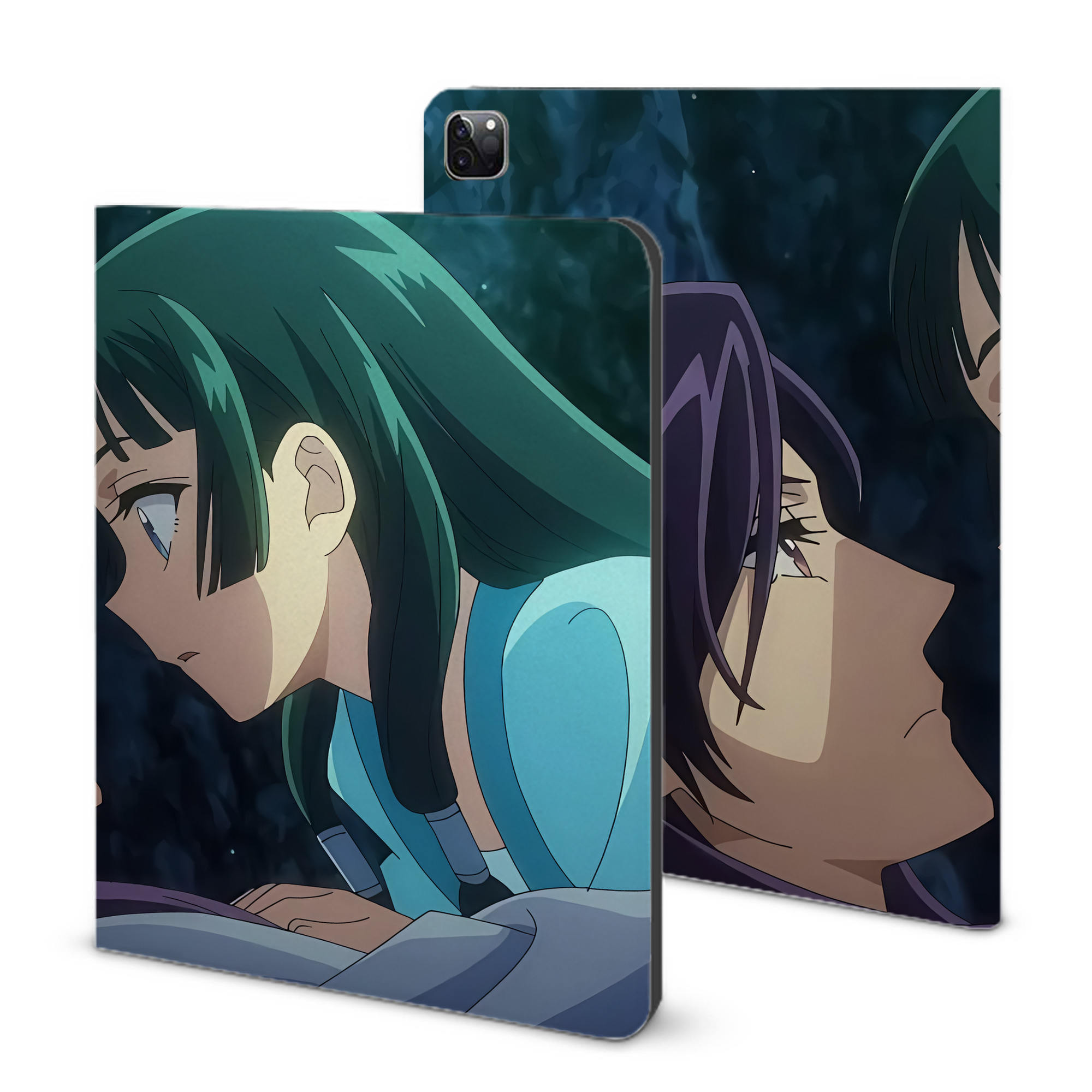 （画像用） 薬屋のひとりごと The Apothecary Diaries IPad ケース ブック型 PUレザー TPU 耐衝撃 軽量 薄型 ペン収納なし 全面保護 IPad 各モデル対応